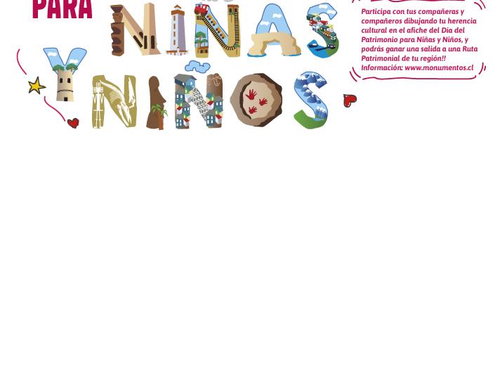 Imagen de Crea el afiche del 1er Día del Patrimonio para Niñas y Niños
