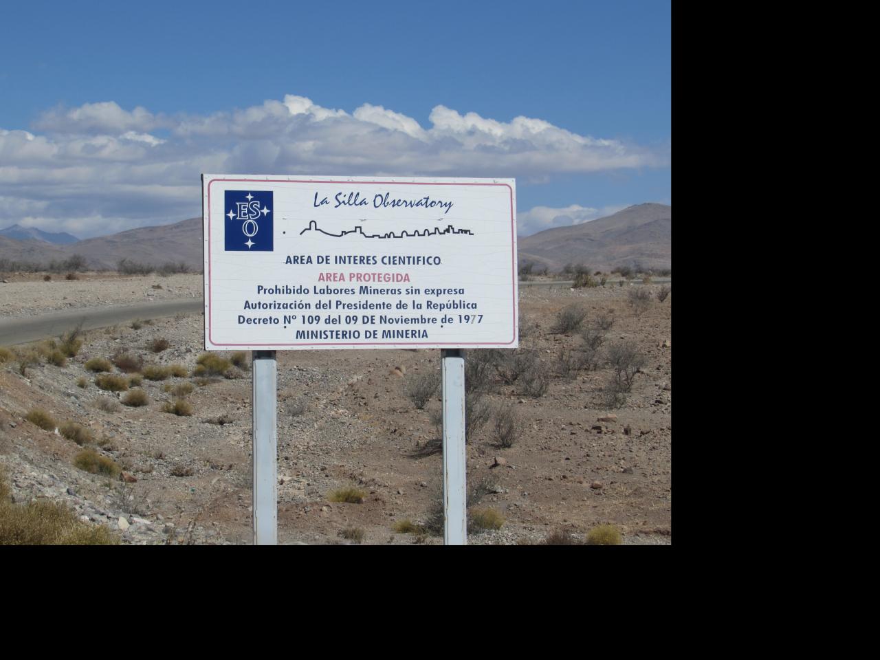 Imagen de Estudian declarar Monumento Nacional los observatorios astronómicos La Silla y Las Campanas
