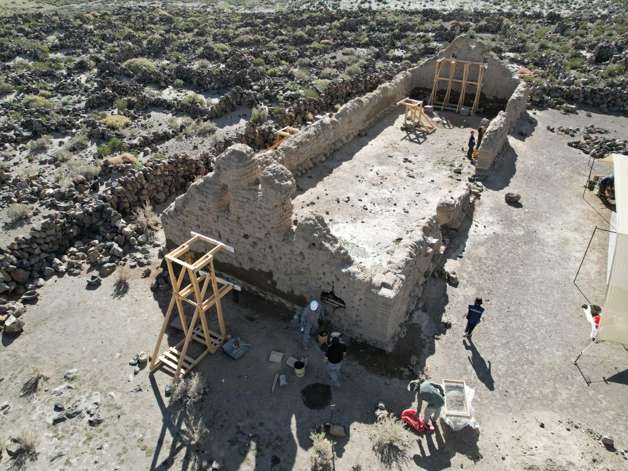 Imagen de Consejo de Monumentos Nacionales concluye obras de emergencia en Pucará de Turi, en la región de Antofagasta