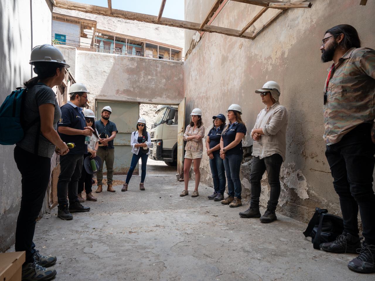 Imagen de CMN supervisa término de las obras de emergencia en  el Sitio de Memoria Ex Cárcel Pública de Pisagua