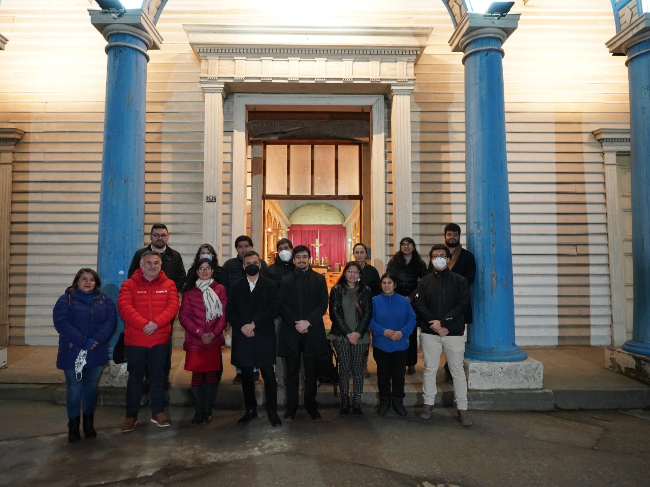 Imagen de Intensa agenda del CMN en Chiloé: equipo técnico visitó iglesias del Sitio de Patrimonio Mundial