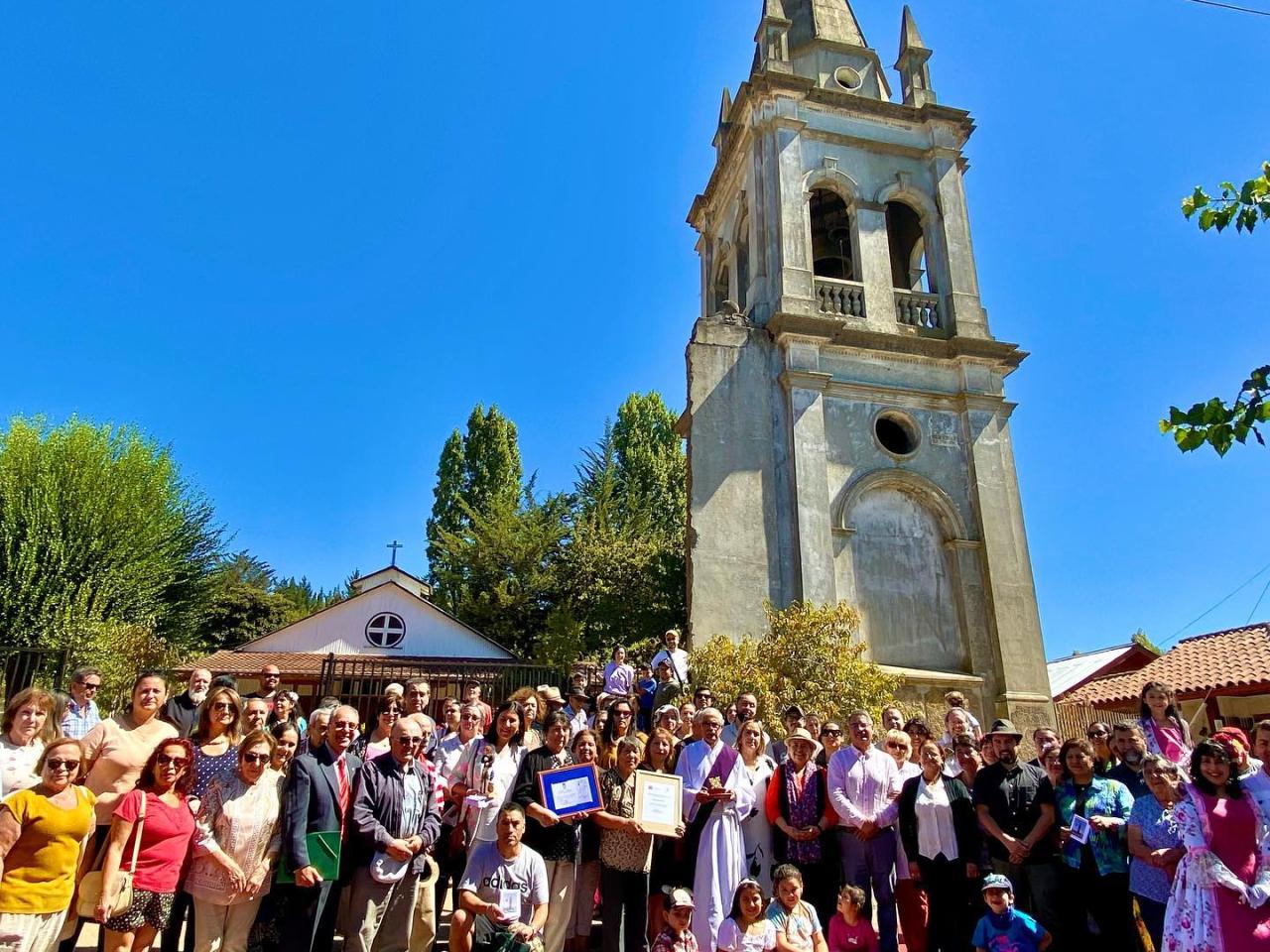 Imagen de Pueblo de Rere conmemora 100 años de su Torre Campanario