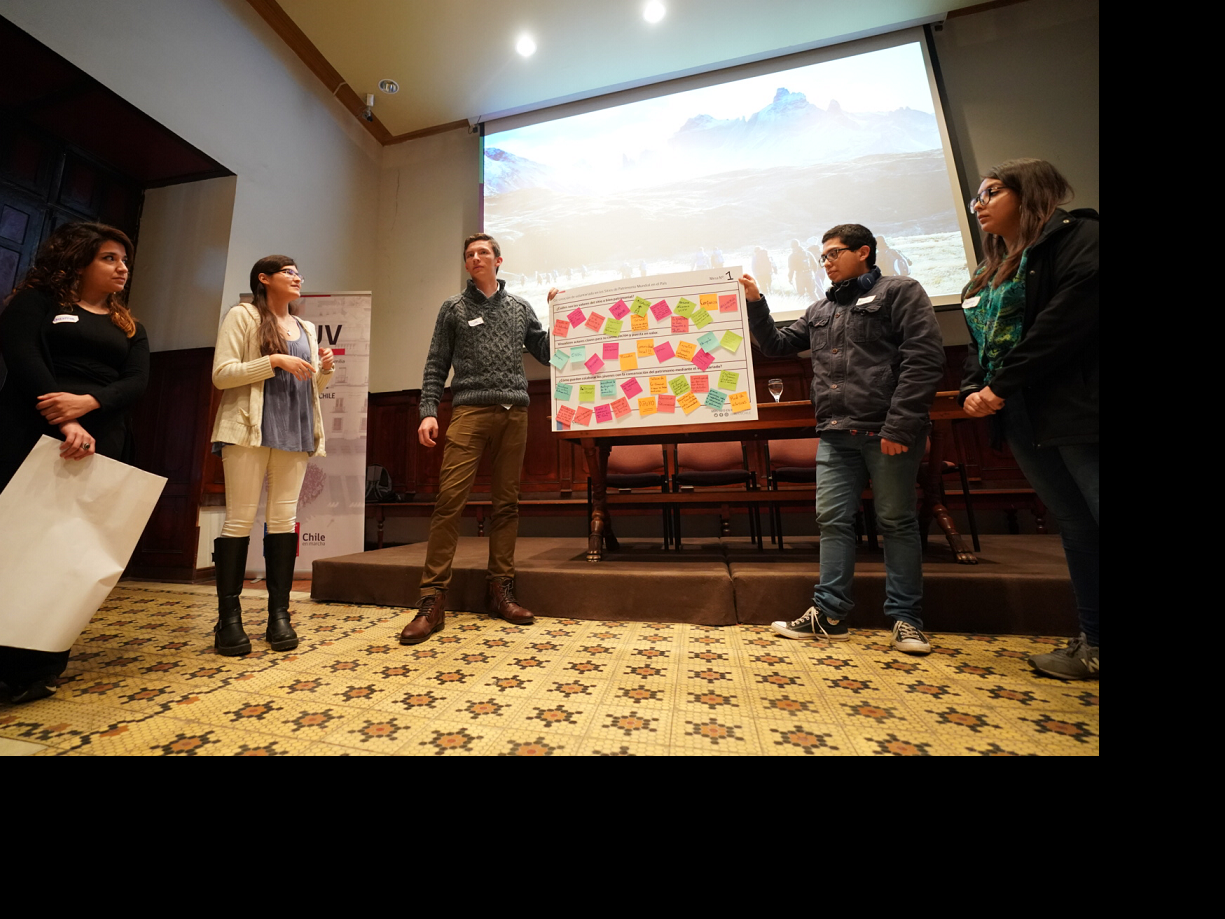 Imagen de Jóvenes participan en jornada de co-creación para levantar  programa de voluntariado patrimonial