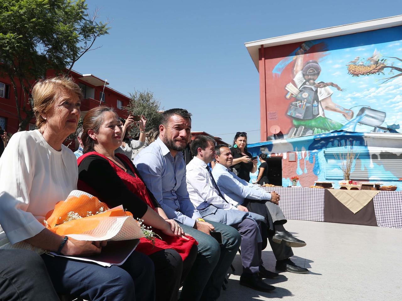 Imagen de Ministra Valdés lanza convocatoria para el Día del Patrimonio 2019 e inaugura mural en el Museo a Cielo Abierto en San Miguel