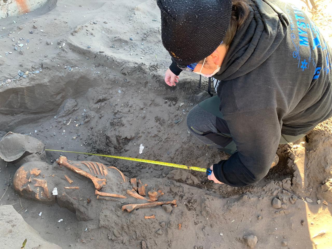 Imagen de Importante hallazgo arqueológico de restos óseos prehispánicos en Ránquil.