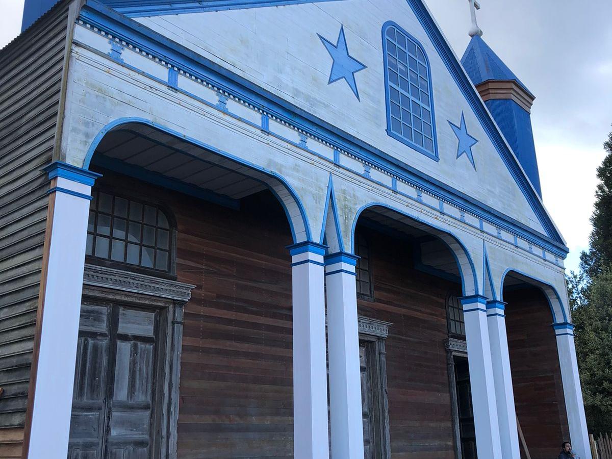 Imagen de CMN culmina obras de emergencia en Iglesia de Tenaún, en Chiloé