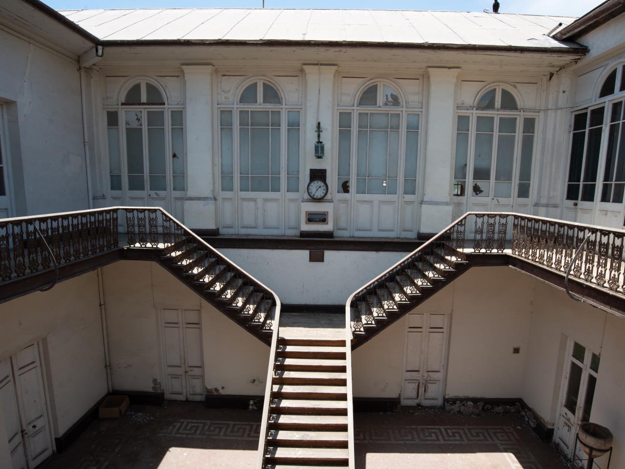 Imagen del monumento La Estación del ferrocarril de Arica - La Paz y su andén