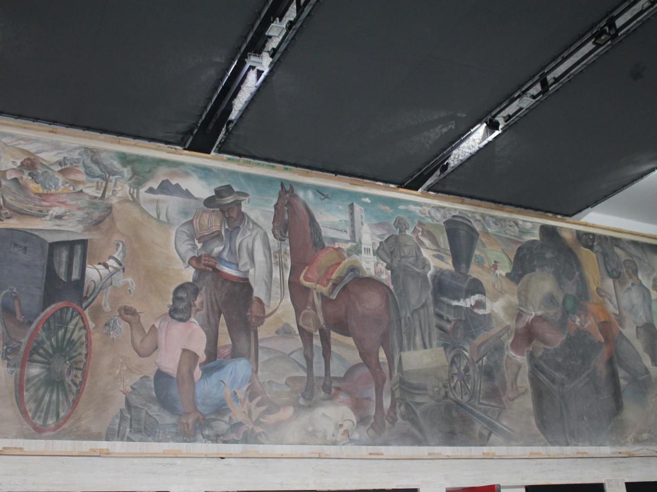 Imagen del monumento Mural &amp;amp;quot;Historia de Concepción&amp;amp;quot; de Gregorio de la Fuente