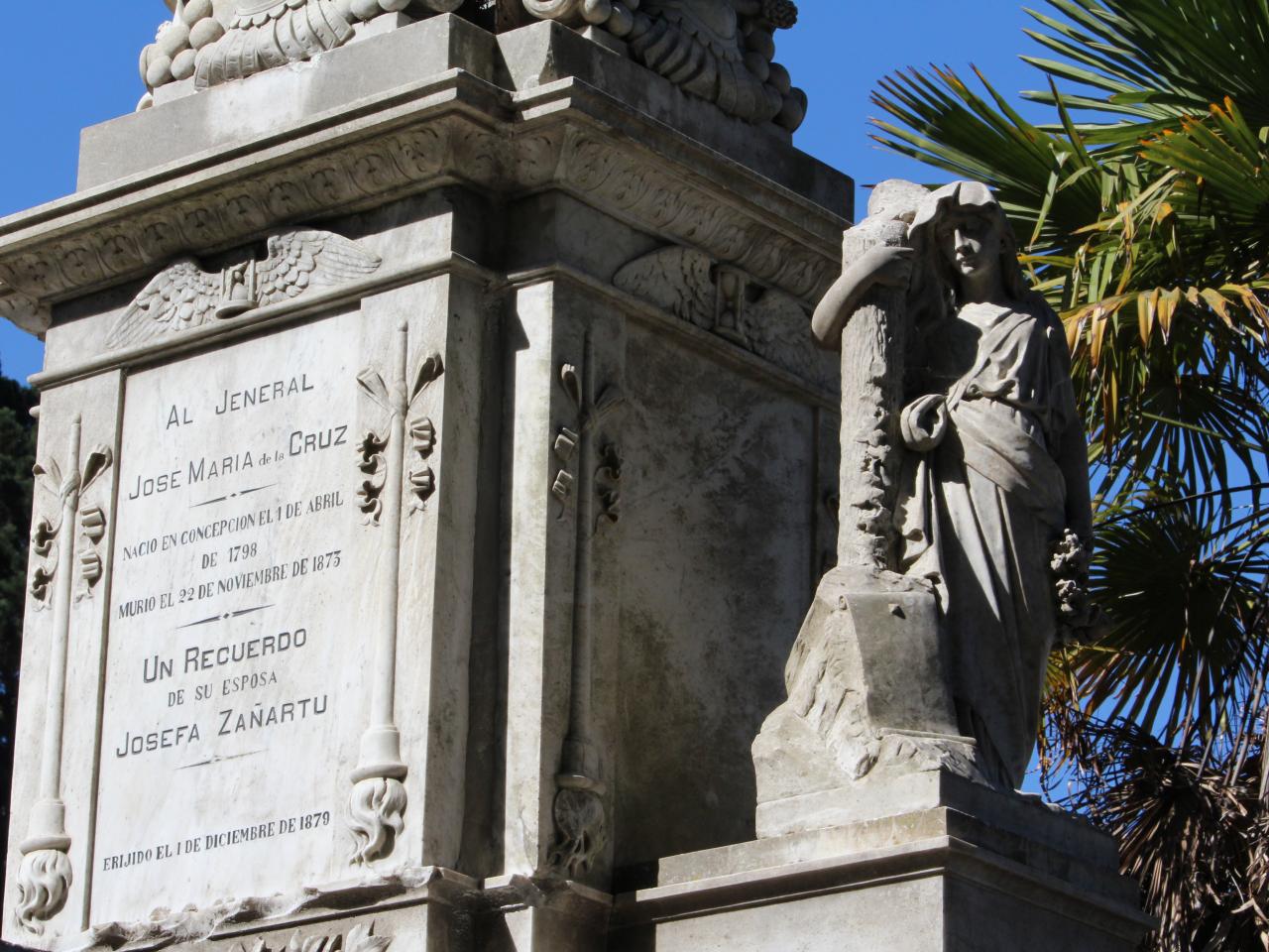 Imagen del monumento Mausoleo del General don José María de la Cruz