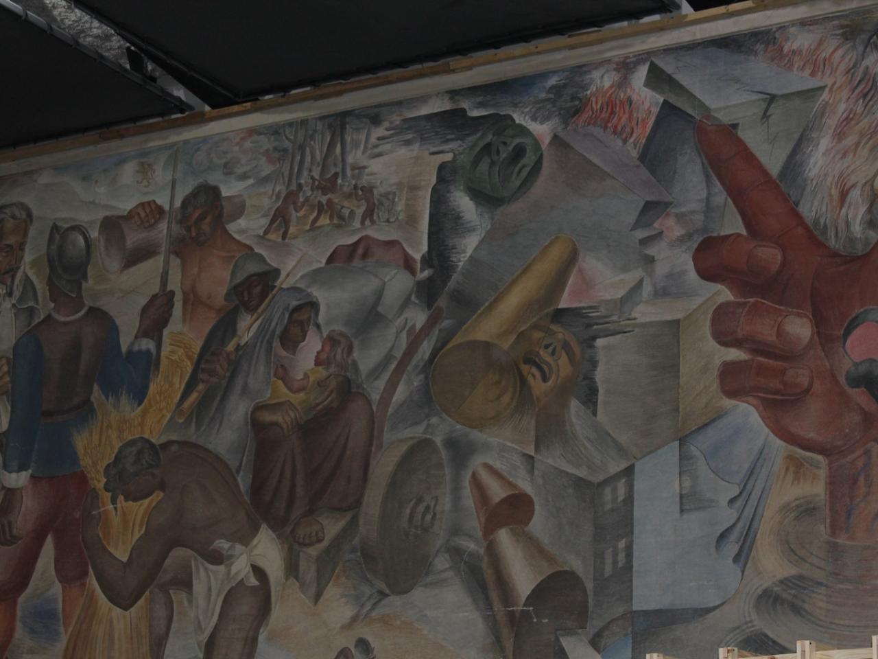 Imagen del monumento Mural &amp;amp;quot;Historia de Concepción&amp;amp;quot; de Gregorio de la Fuente