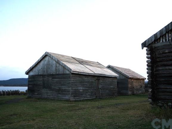 Imagen del monumento Fuerte Bulnes y toda la península denominada Punta Santa Ana