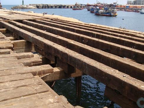 Imagen del monumento Antiguo Muelle Salitrero de la Ex compañía Melbourne Clark