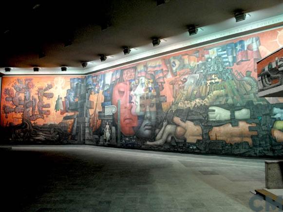 Imagen del monumento Mural &amp;amp;quot;Presencia de América Latina&amp;amp;quot; de Jorge González Camarena