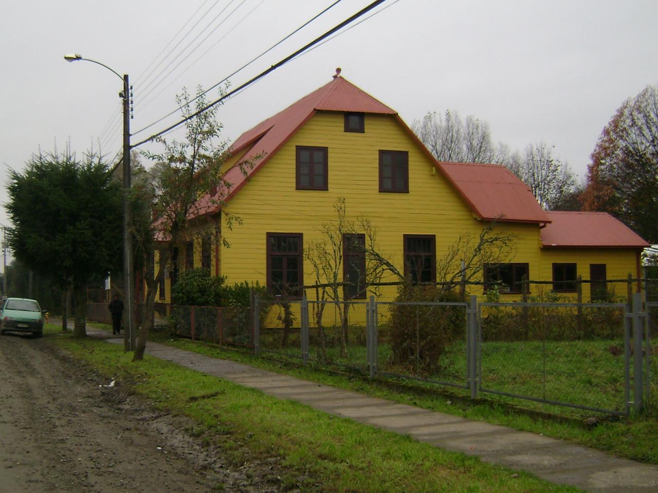 Imagen del monumento Casa de la Cultura de Máfil, ex Casa Fehlandt