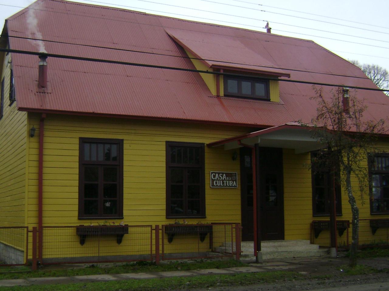 Imagen del monumento Casa de la Cultura de Máfil, ex Casa Fehlandt