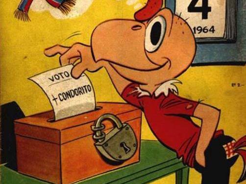 Imagen del monumento Colección de 238 revistas de historietas editadas en Chile y 3 números de la revista Von Pilsener de la Biblioteca Nacional