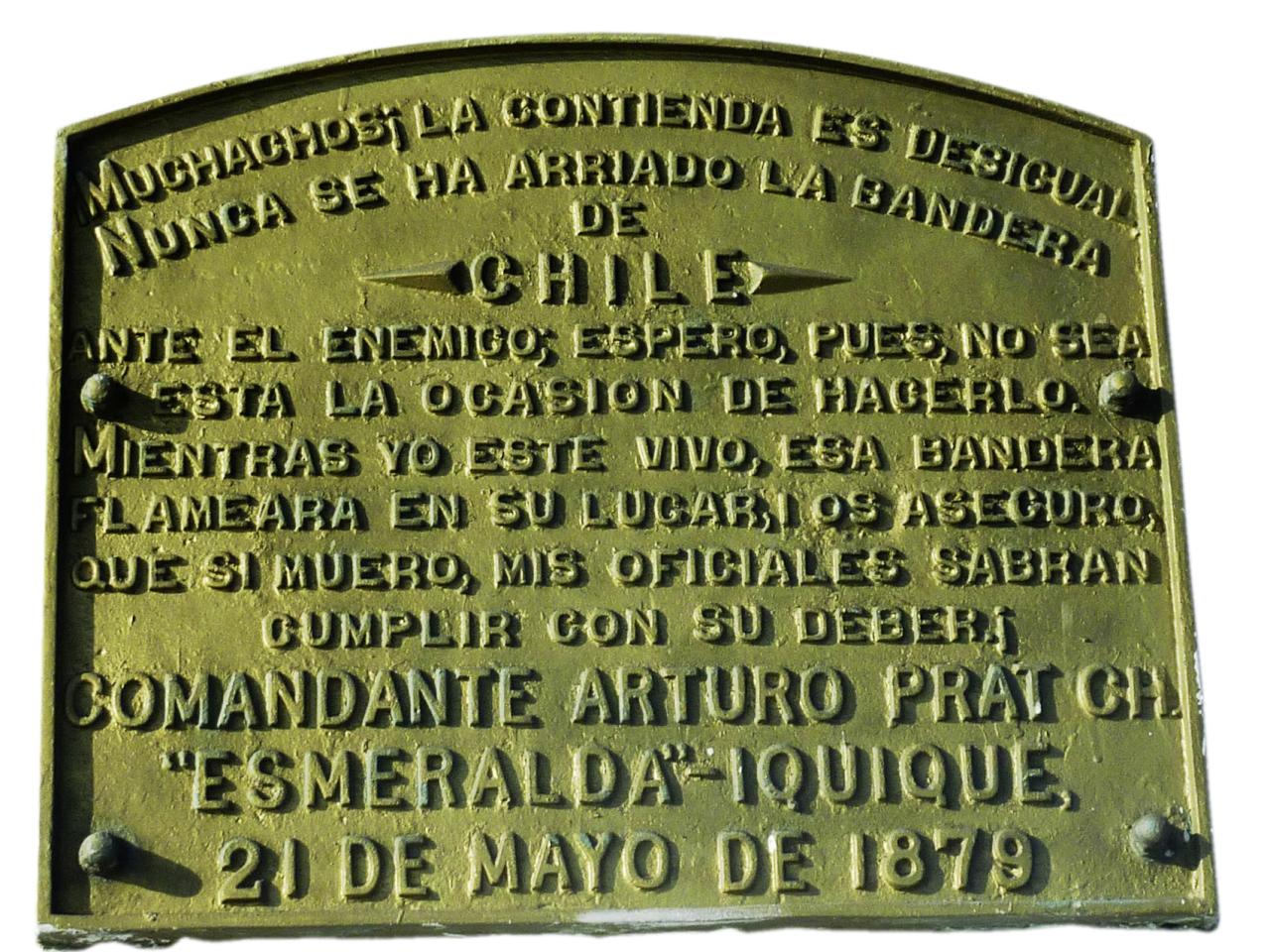 Imagen del monumento Arturo Prat