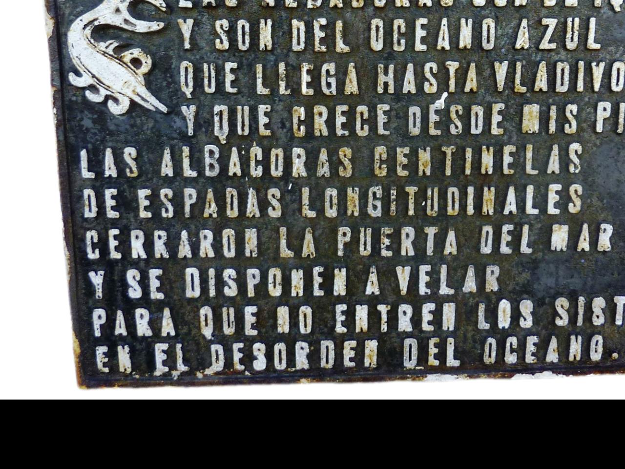 Imagen del monumento Pablo Neruda
