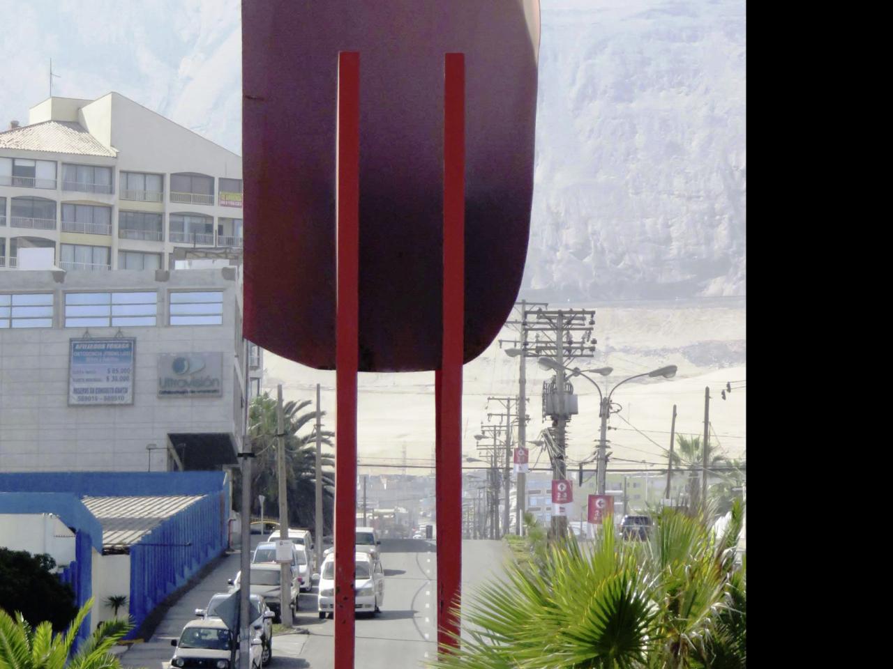 Imagen del monumento A los Inmigrantes Lucanos