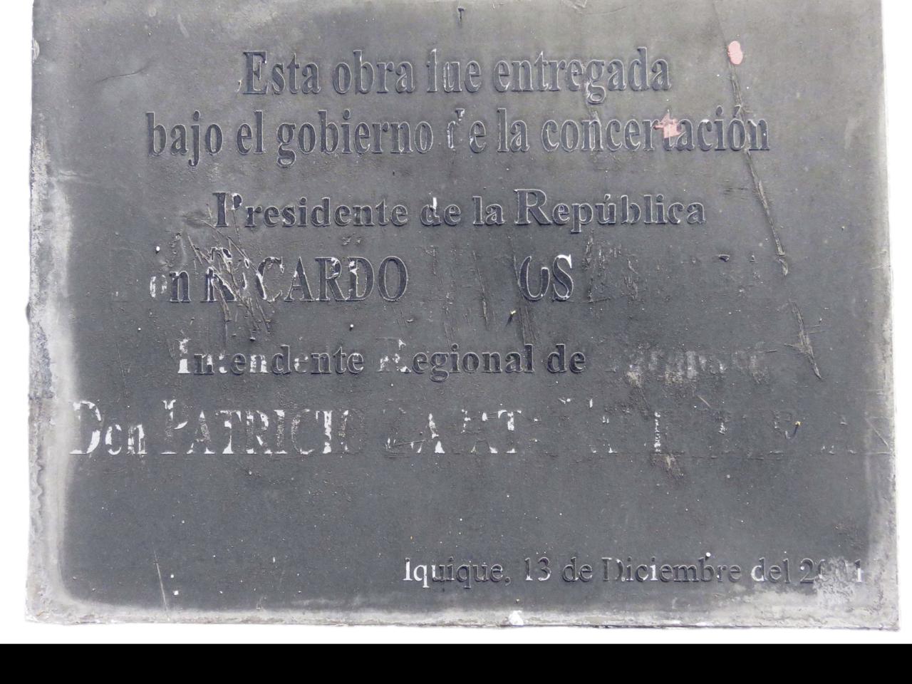Imagen del monumento Inauguración Avda. Arturo Prat Chacón