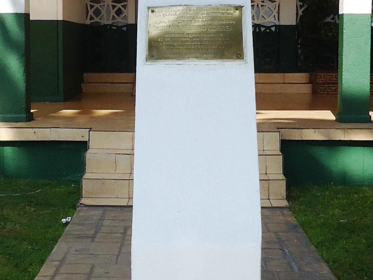 Imagen del monumento Teniente Hernán Merino Correa