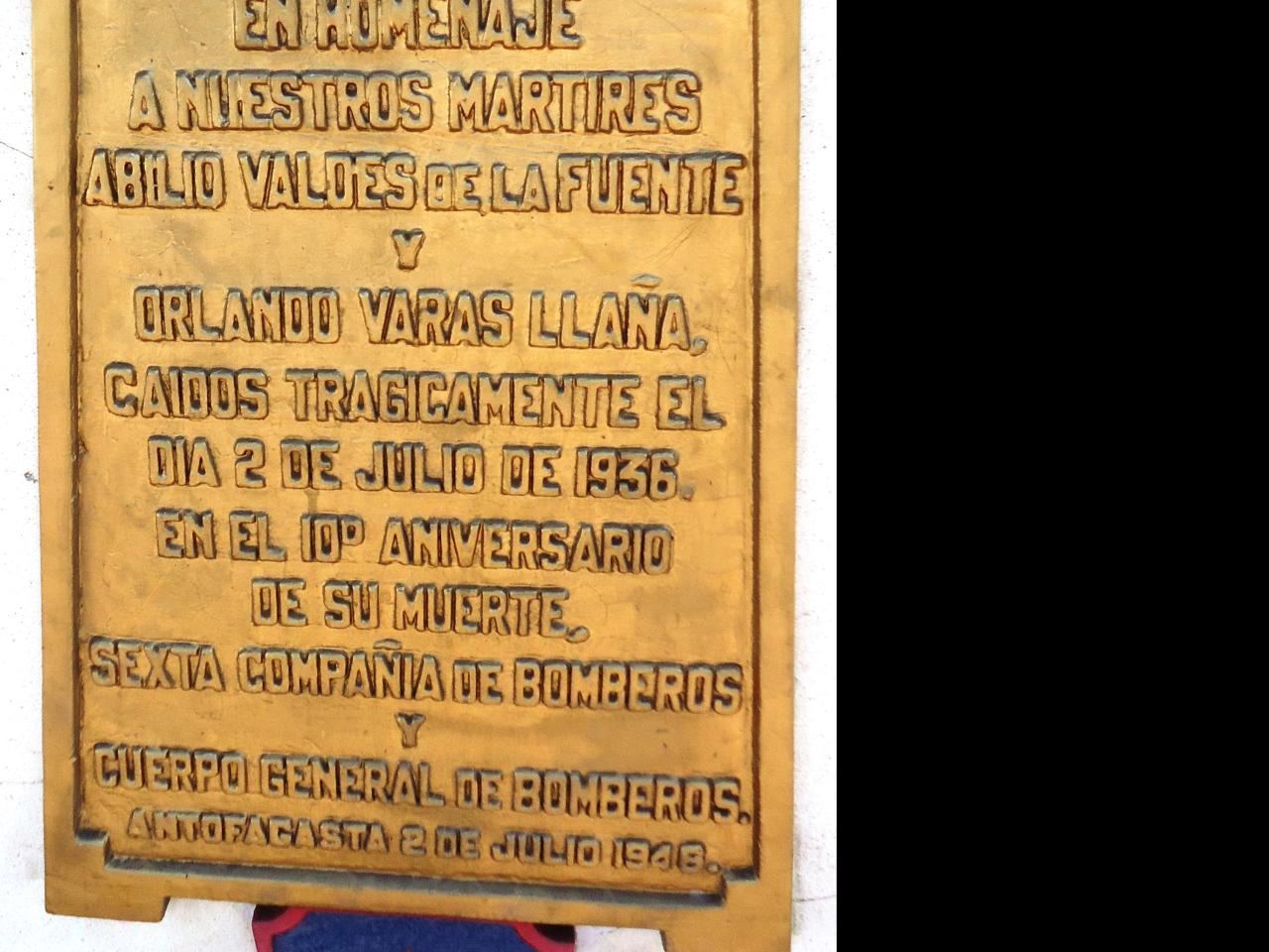 Imagen del monumento Al Bombero