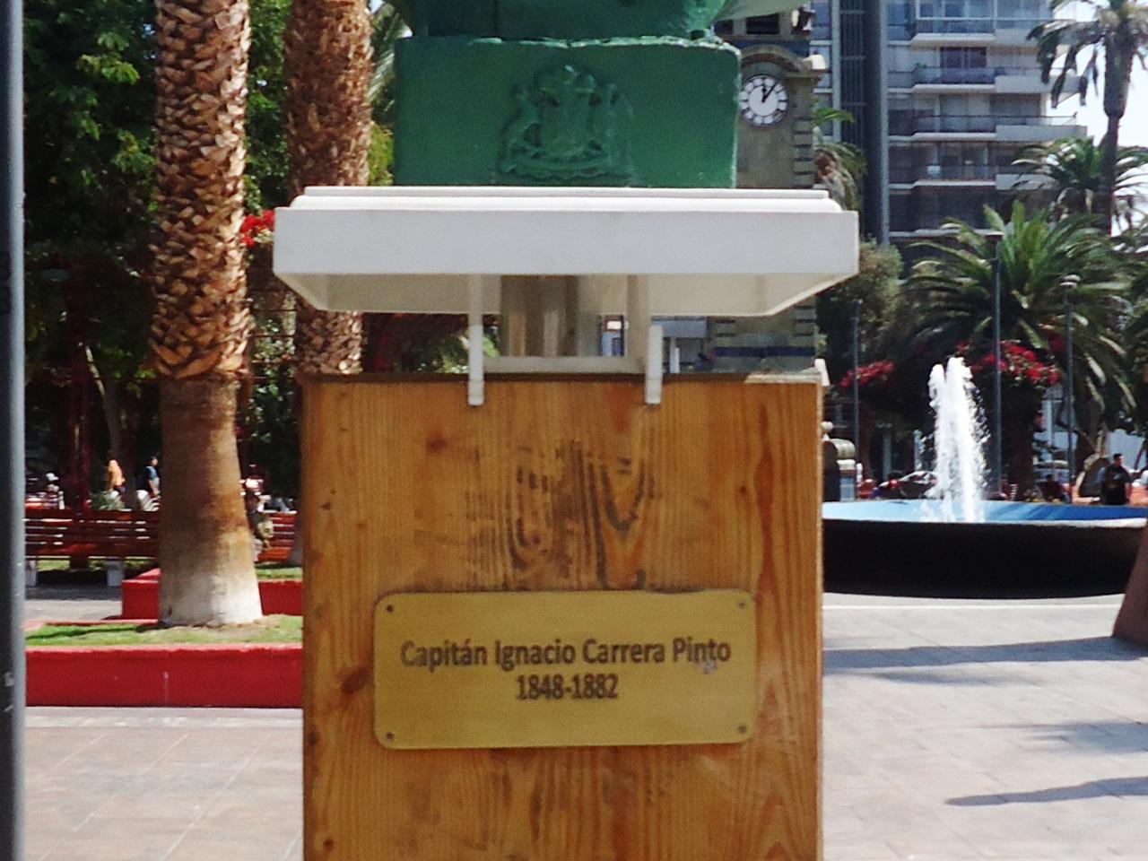Imagen del monumento Capitán Ignacio Carrera Pinto
