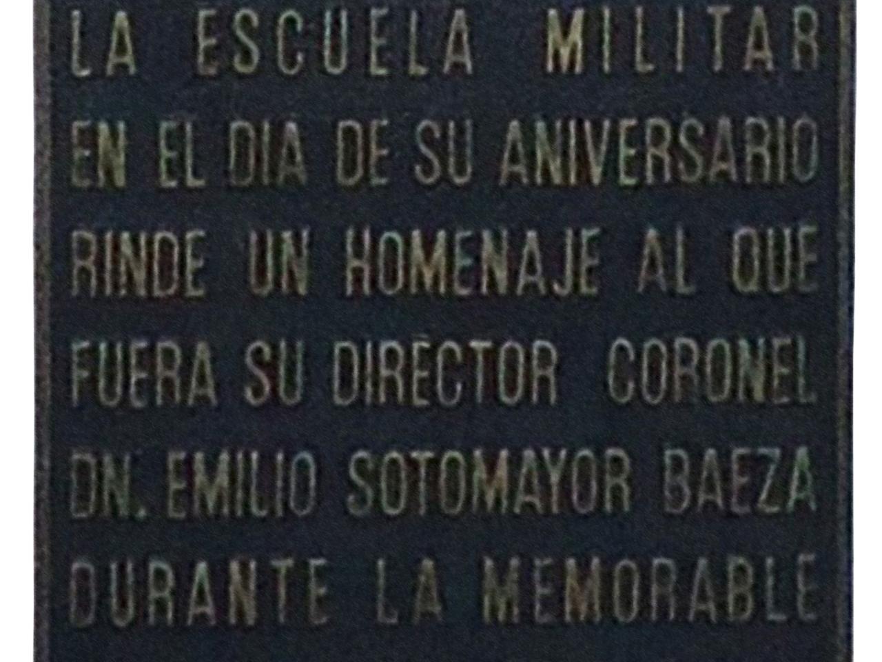 Imagen del monumento Emilio Sotomayor Baeza