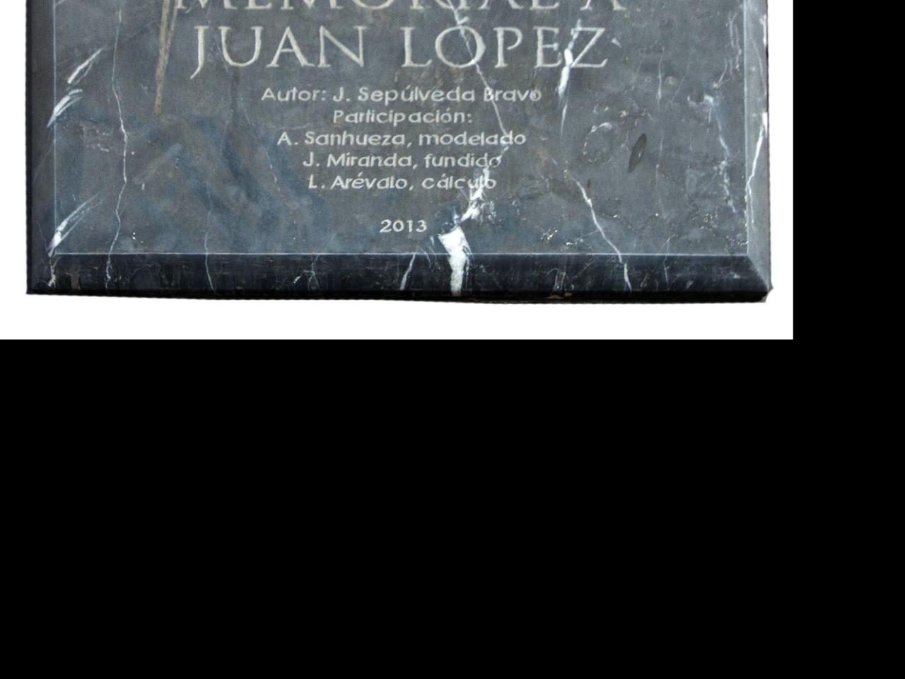 Imagen del monumento Juan López