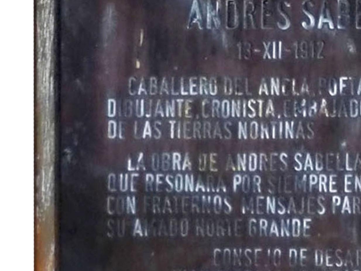 Imagen del monumento Andrés Sabella