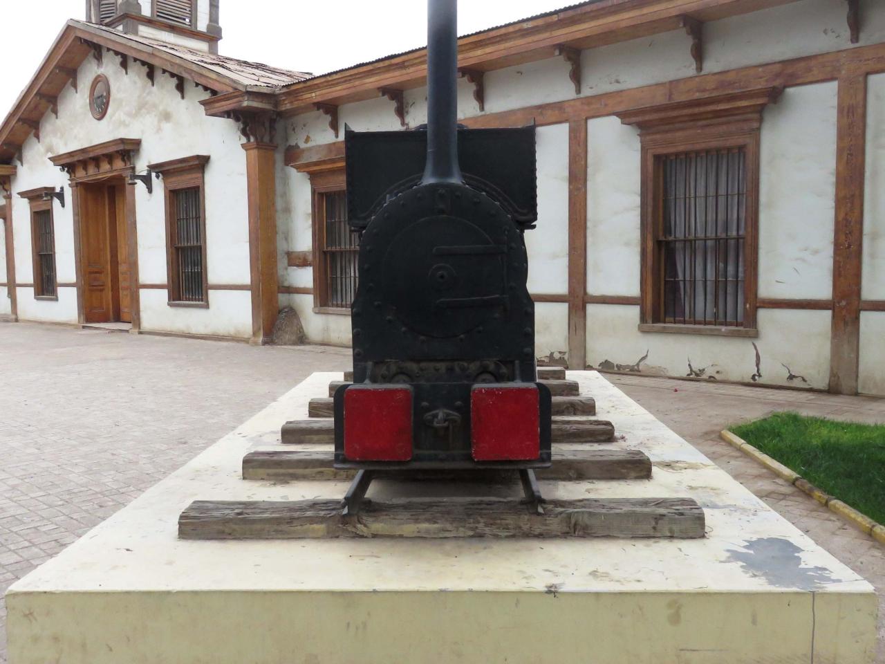 Imagen del monumento Locomotora Interior Mina