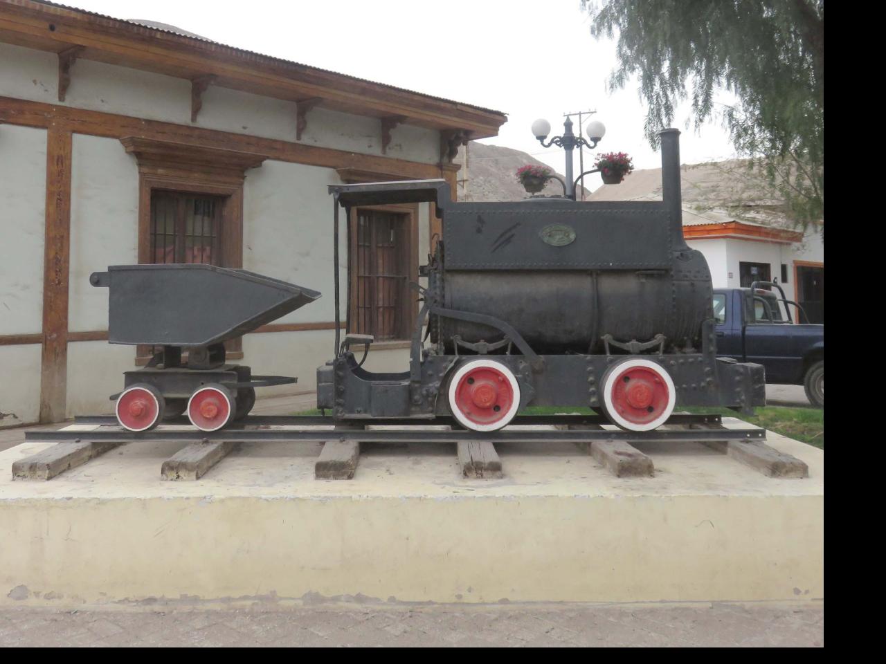 Imagen del monumento Locomotora Interior Mina