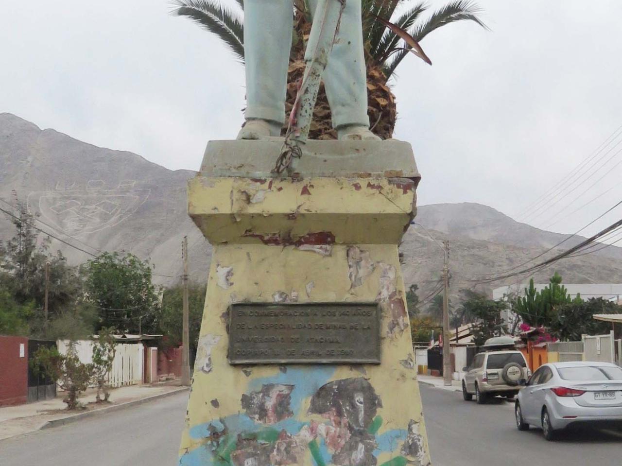 Imagen del monumento Minero Perforando