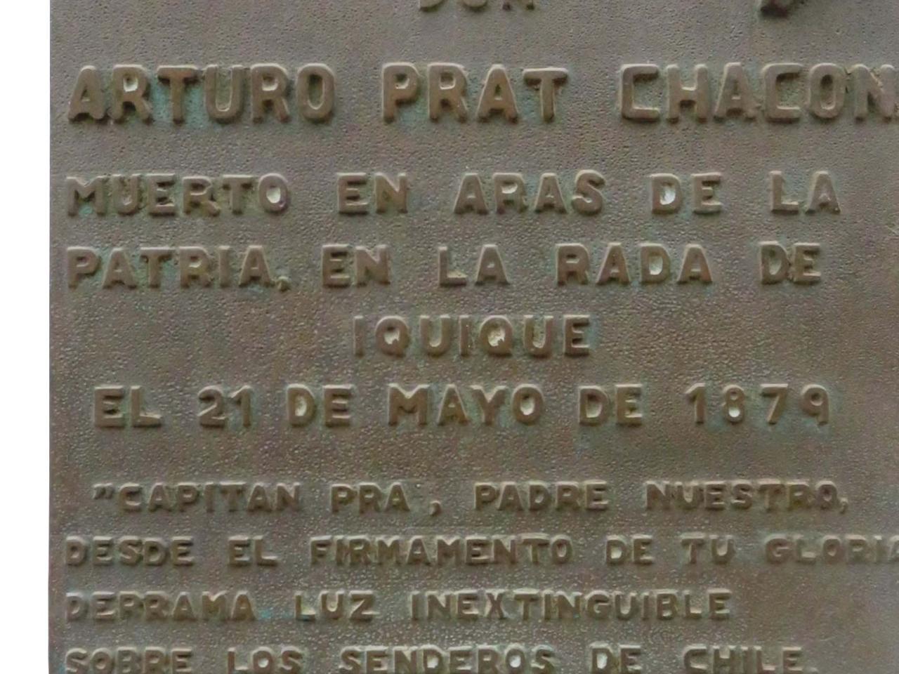 Imagen del monumento Arturo Prat