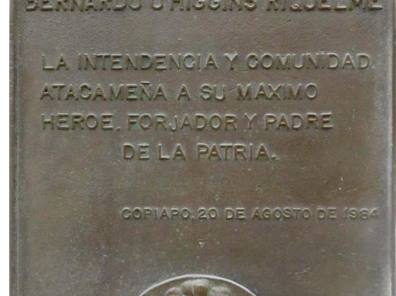 Imagen del monumento Bernardo O&amp;amp;#039;Higgins