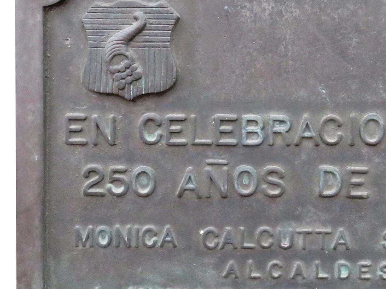 Imagen del monumento Celebración De Los 250 Años De Copiapó