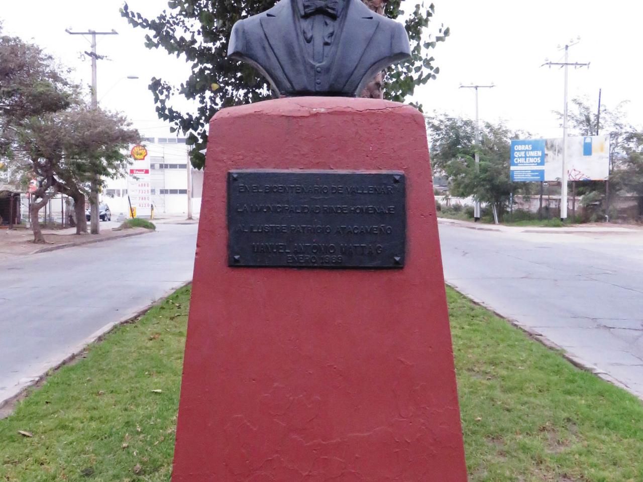 Imagen del monumento Manuel Antonio Matta G.