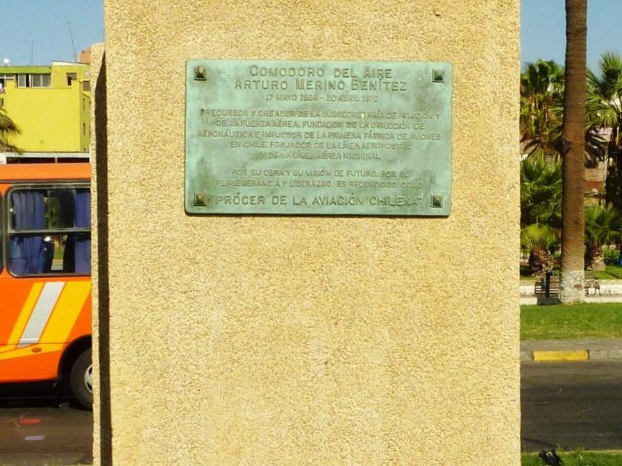 Imagen del monumento Comodoro Del Aire Arturo Merino Benítez