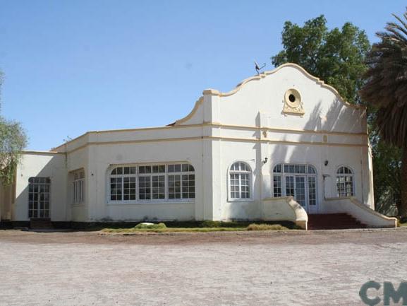Imagen del monumento Sector que indica de la oficina salitrera María Elena