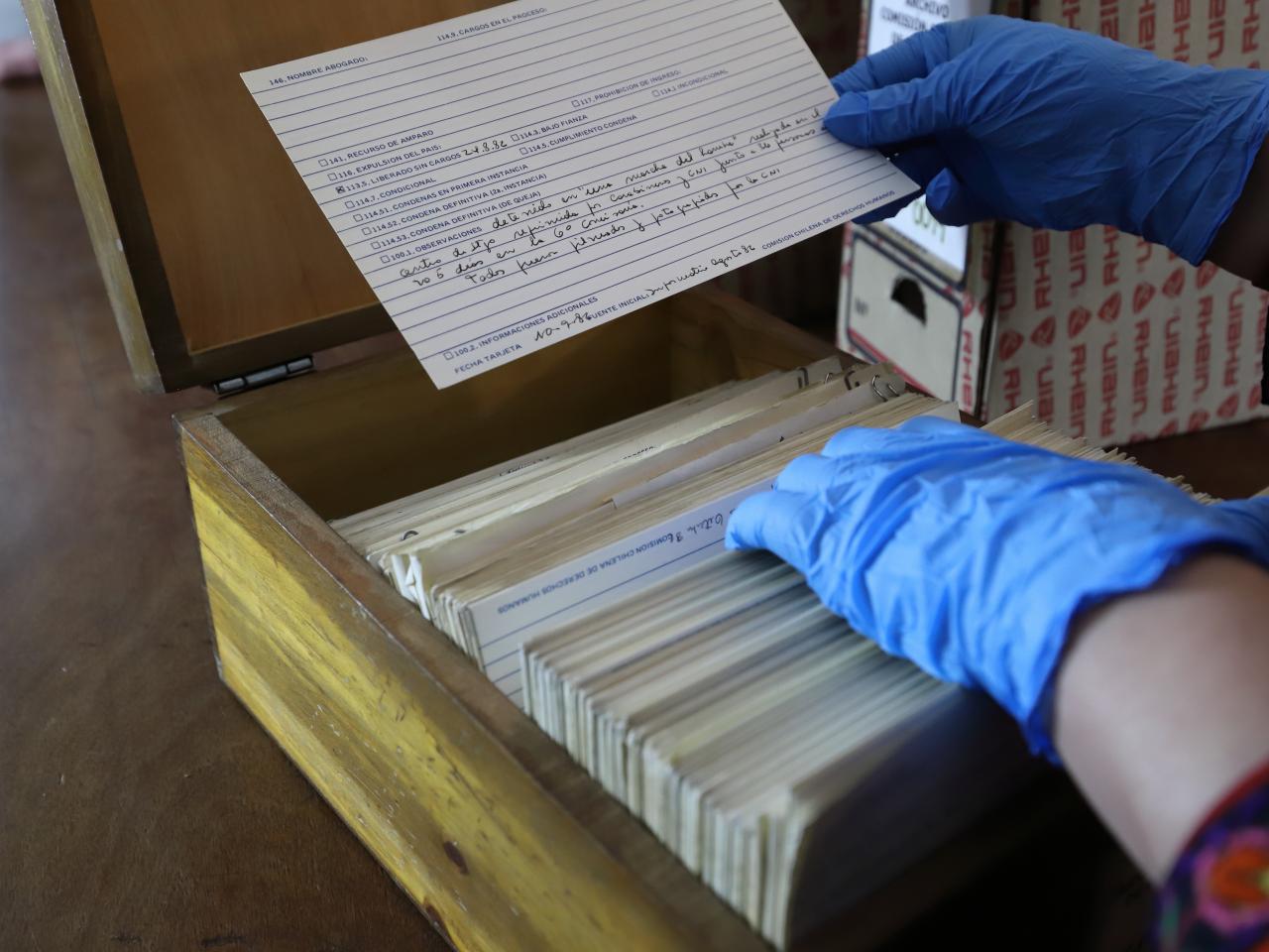 Imagen del monumento Archivo de la Comisión Chilena de Derechos Humanos (CCHDH)