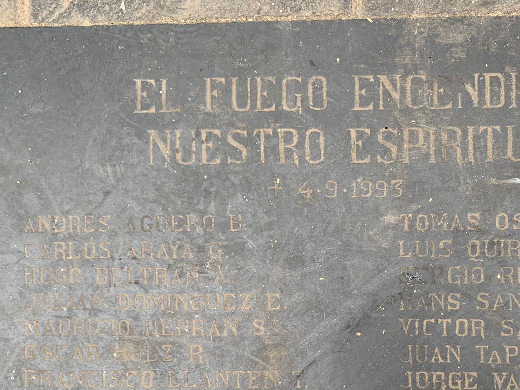 Imagen del monumento A las víctimas del incendio de la discoteca gay Divine