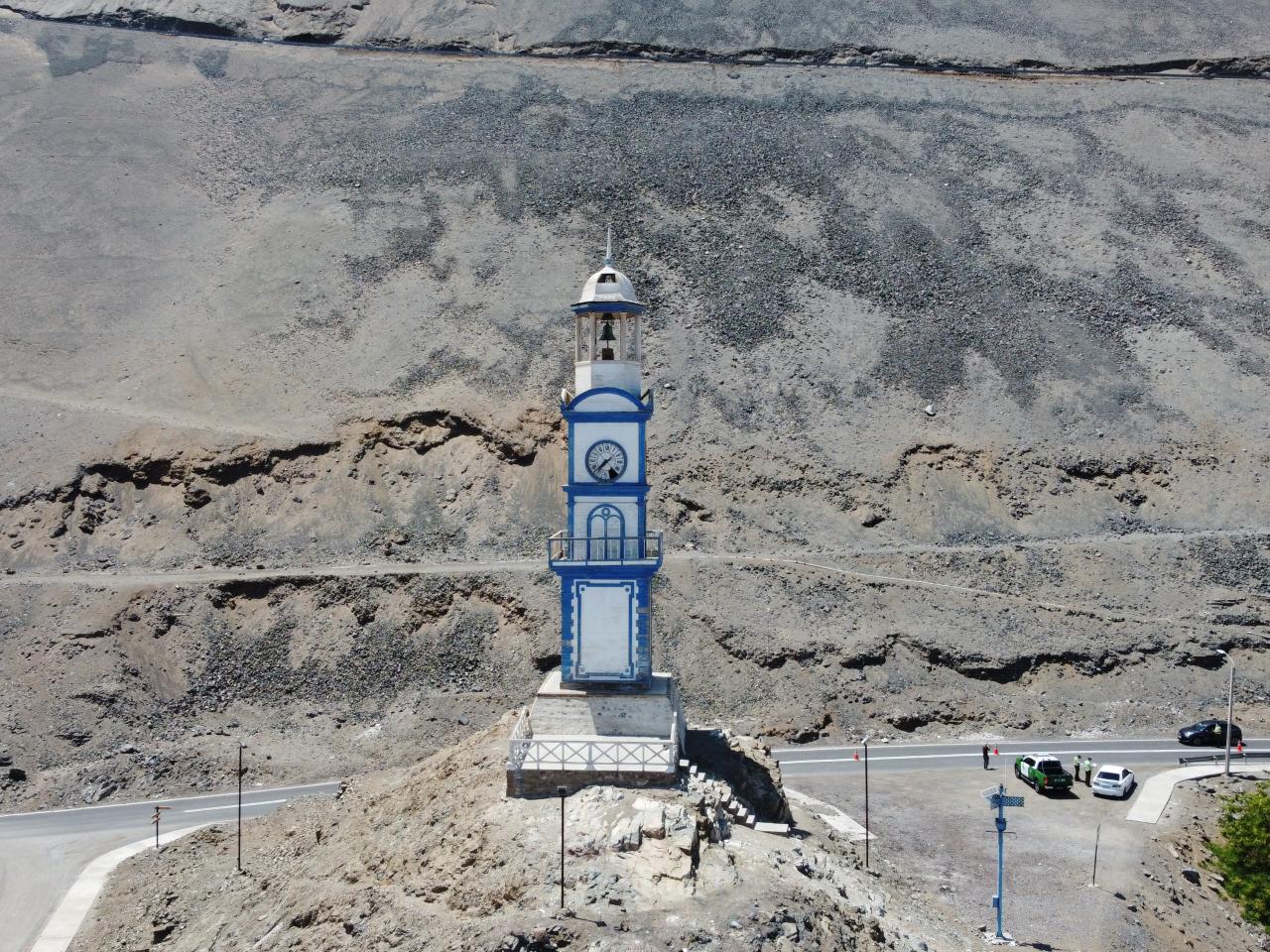 Imagen del monumento La Torre del Reloj de Pisagua