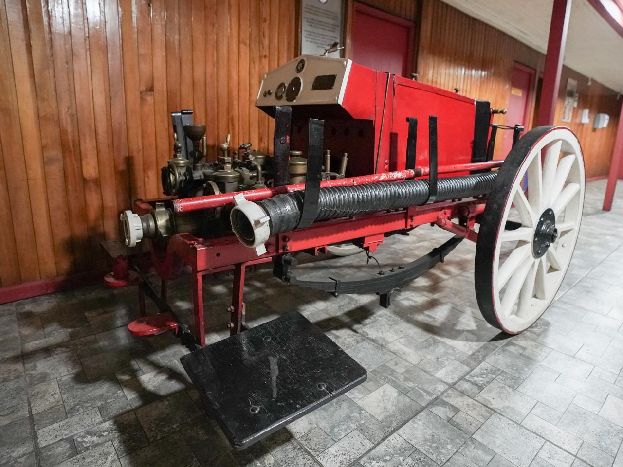 Imagen del monumento Reliquias bomberiles pertenecientes a los Cuerpos de Bomberos de Castro