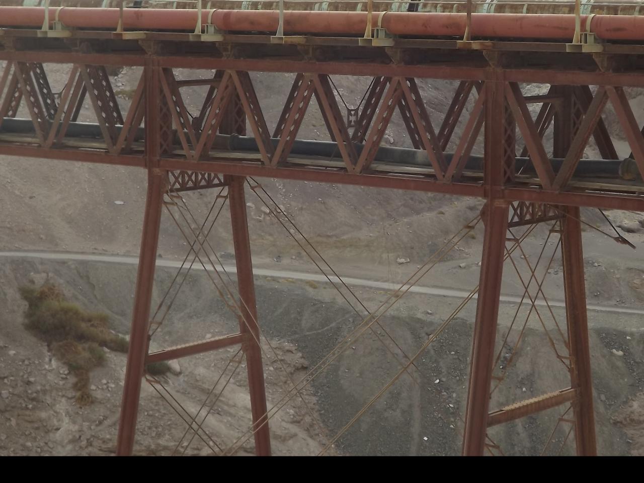 Imagen del monumento Viaducto de Conchi sobre el río Loa