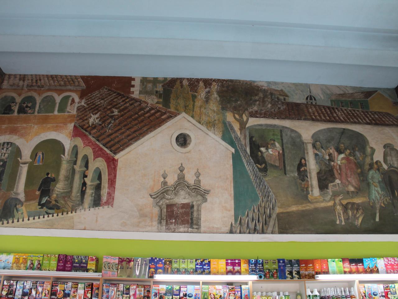 Imagen del monumento &amp;quot;Historia de la Medicina y Farmacología en Chile&amp;quot;