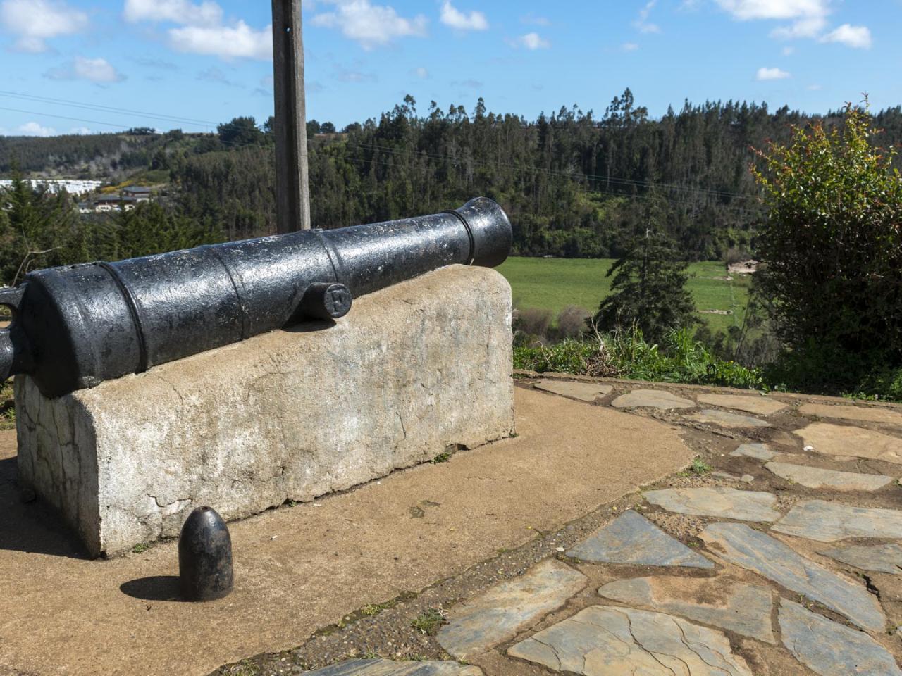 Imagen del monumento Fuerte de Tucapel