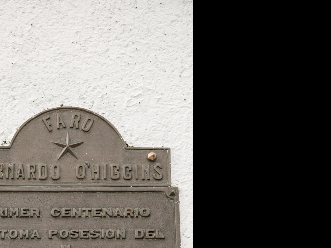 Imagen del monumento Fuerte Bulnes y toda la península denominada Punta Santa Ana