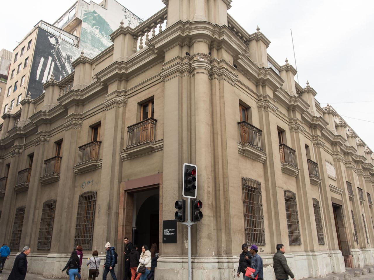 Imagen del monumento Ex Palacio viejo de los Tribunales, antiguo Palacio de la Aduana de Santiago