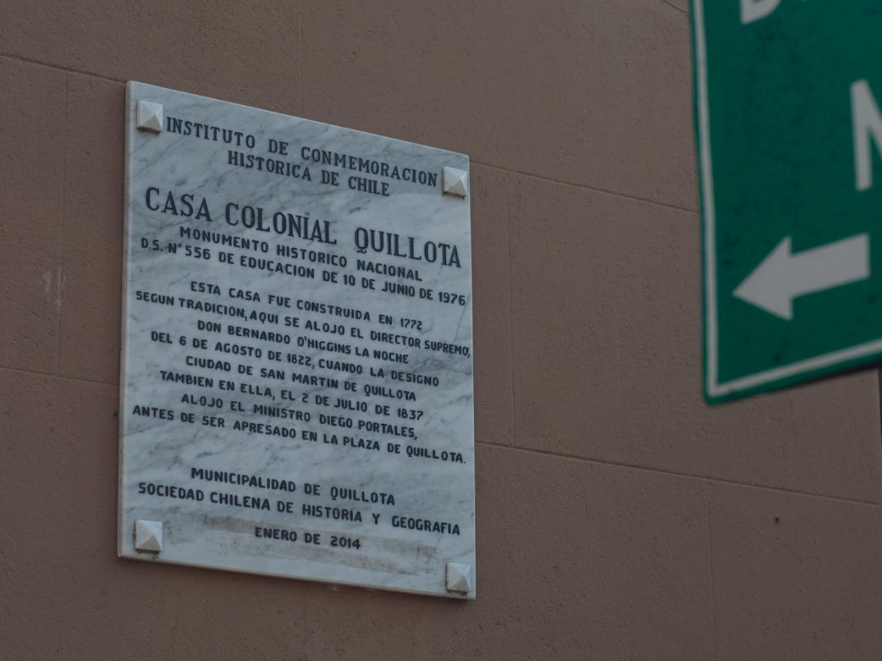 Imagen del monumento Casa Colonial de Quillota