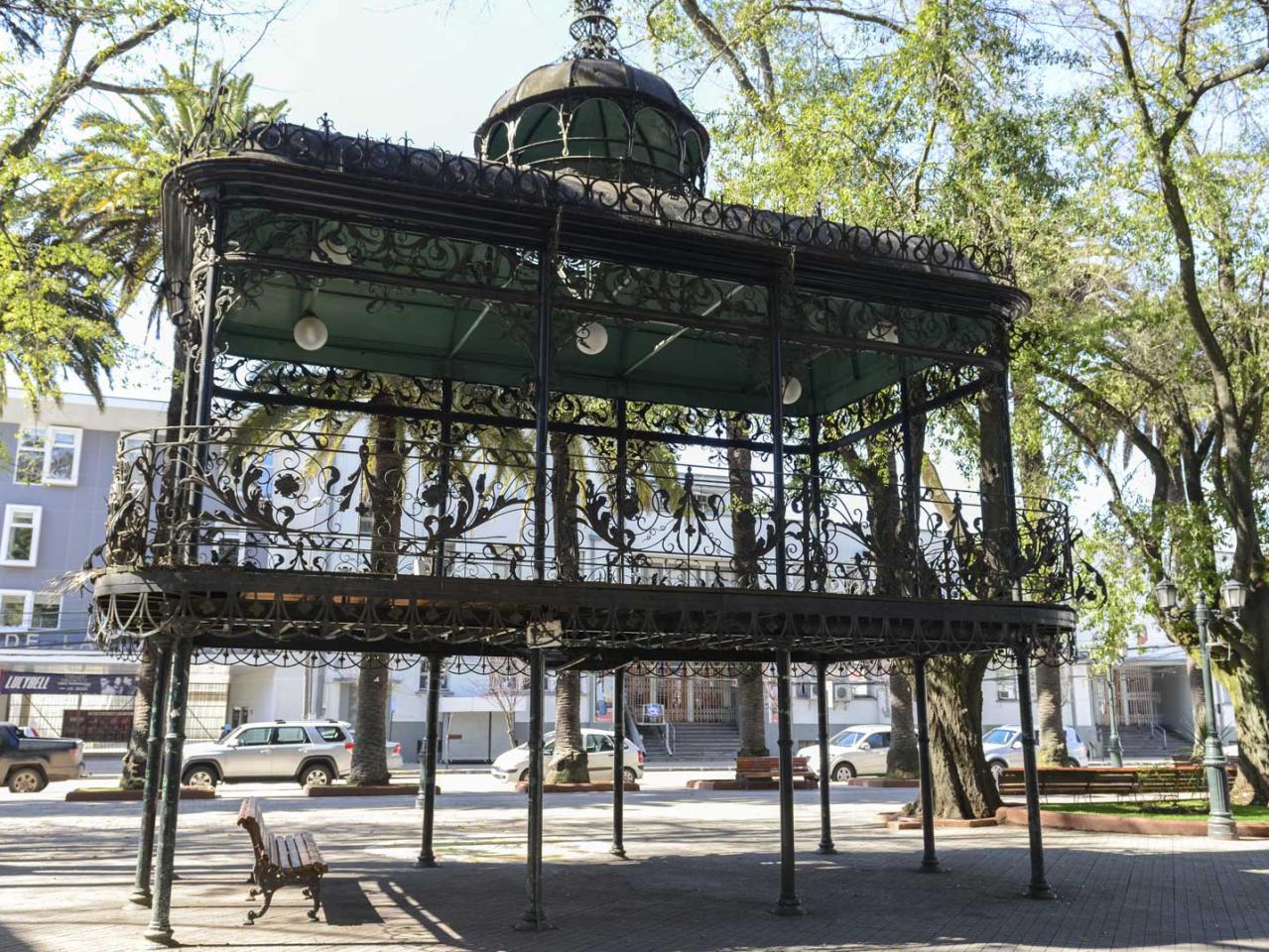 Imagen del monumento Kiosco Cívico de la Plaza de Armas de Curicó